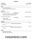 free resume templates 3